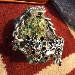 Betsey Johnson Leopard Bracelet